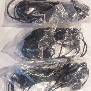 3 x Original NOKIA Earphones with microphone. Like new.